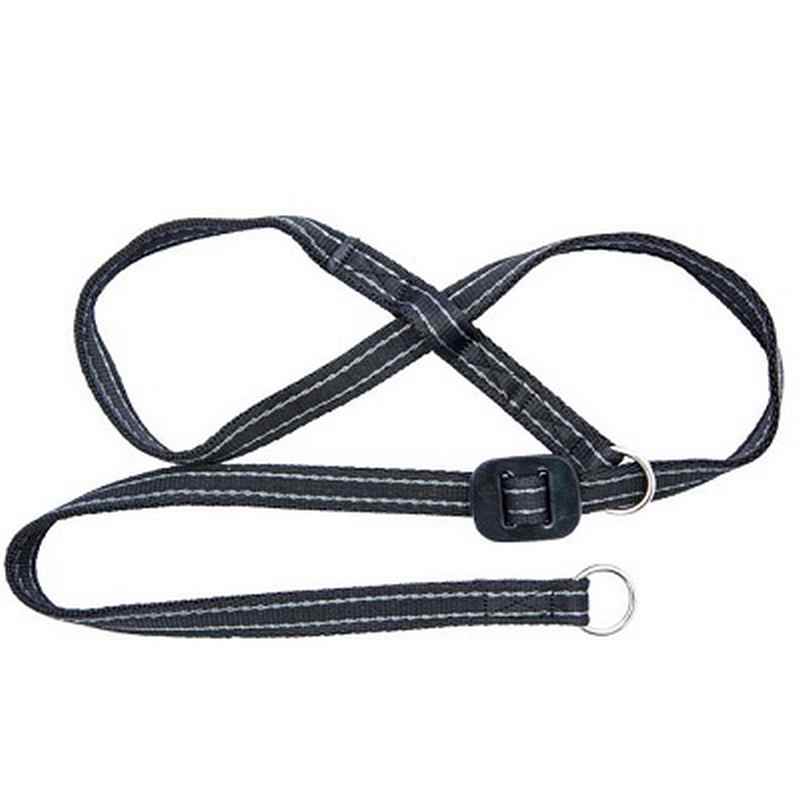 Gencon Headcollar Left Hand Black/Silver - Extra Large