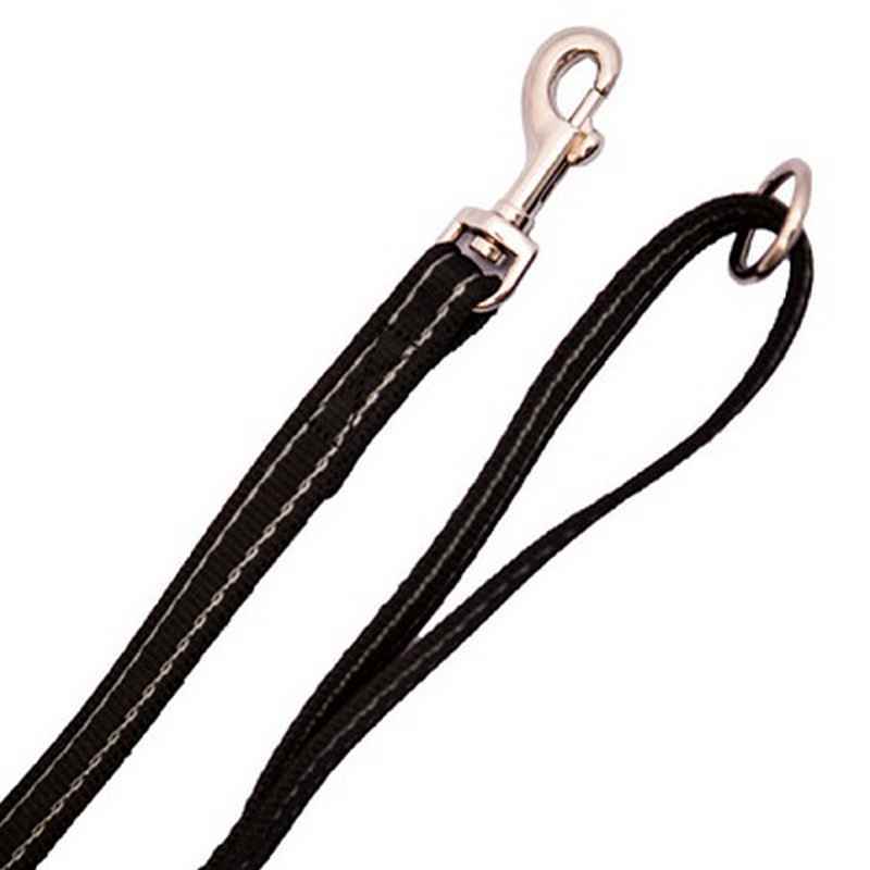 Gencon Slip & Clip Training Lead Black/Silver