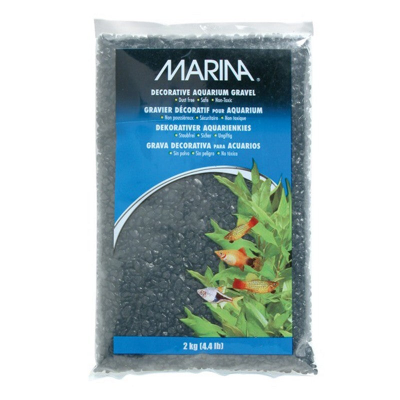 Marina Aquarium Gravel Black 2kg