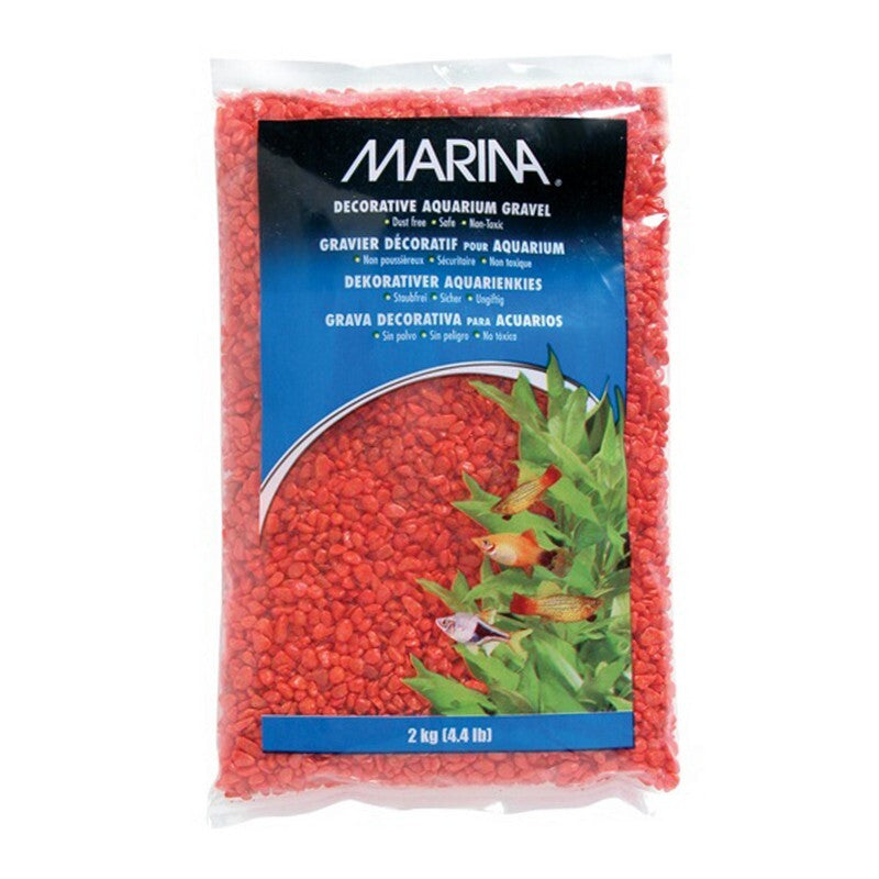 Marina Aquarium Gravel Orange 2kg