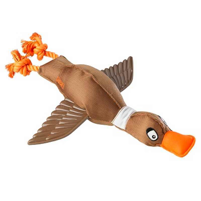 House of Paws Coco Duck Thrower with TPR Wings Dog Toy