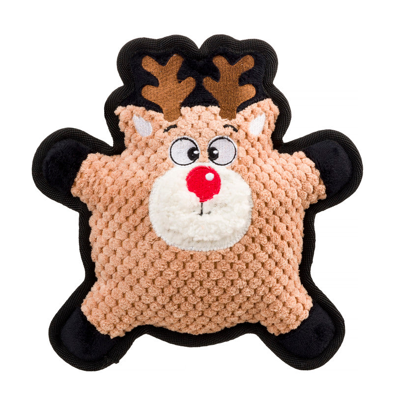 HOP Xmas Tough Rudolph Dog Toy