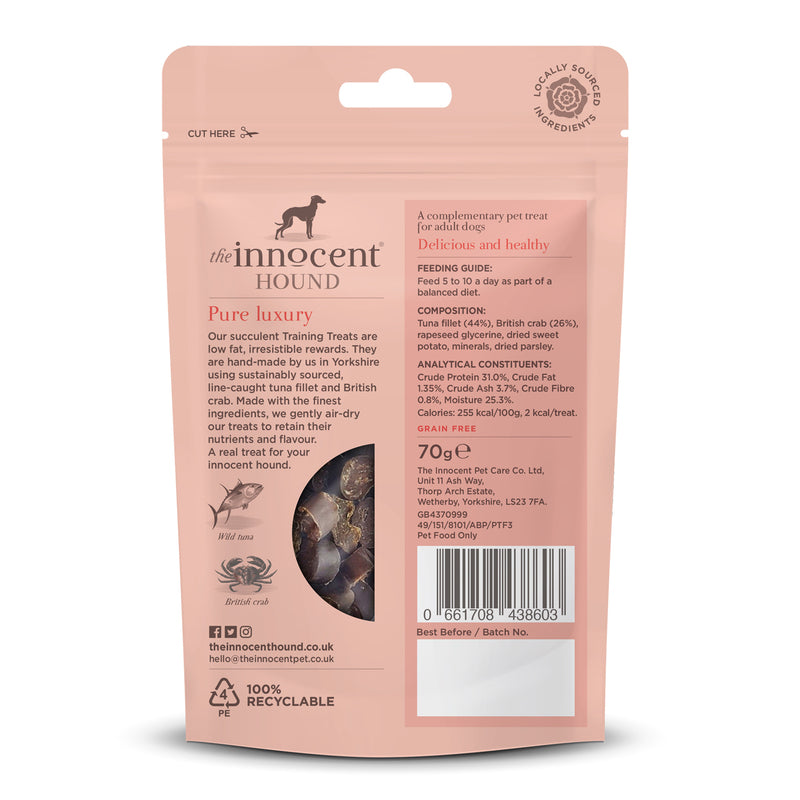 Innocent Hound Training Treats Tuna & Crab Rewards 70 g