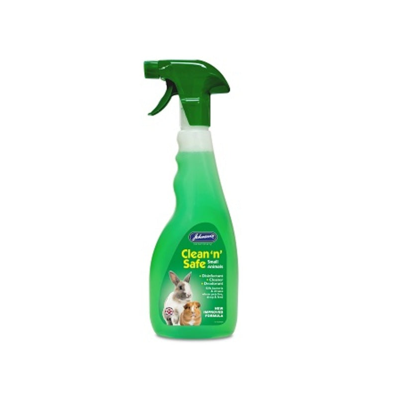 JVP Clean n Safe Disinfectant Small Animal Spray 500ml x 6