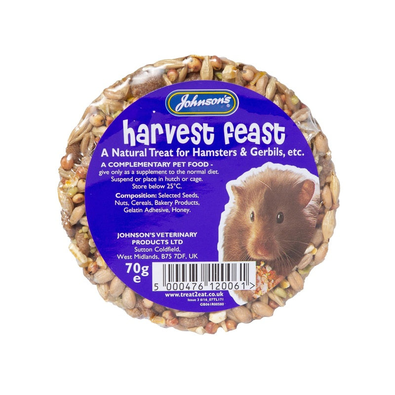 JVP Hamster & Gerbil Harvest Feast x 18