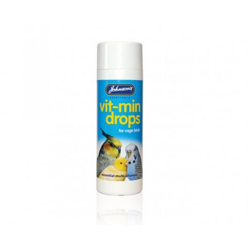 JVP Vit-Min Drops for Caged Birds 100ml x 6