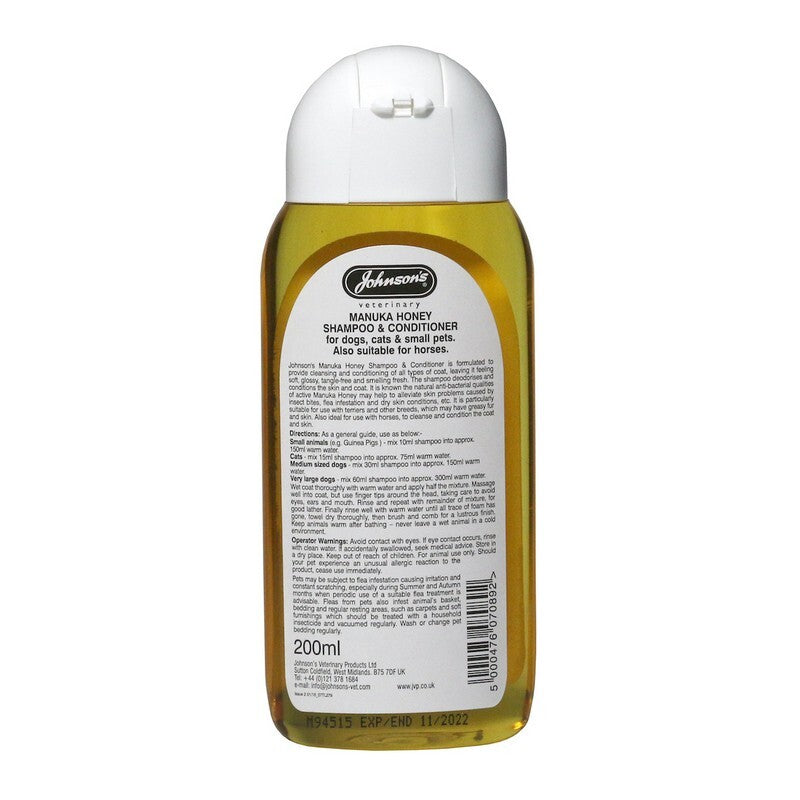 JVP Manuka Honey 2 in 1 Shampoo 200ml