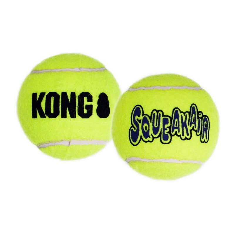 Kong Air Squeaker Tennis Ball Bulk L