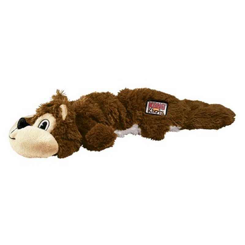Kong Scrunch Knots Squirrel Medium