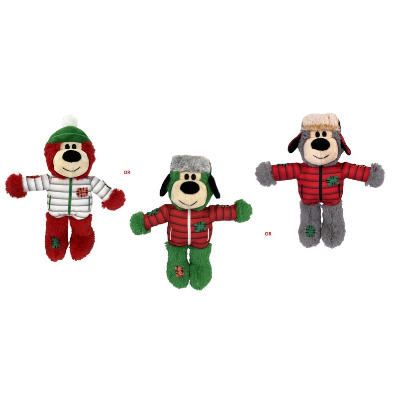 Kong Xmas Wild Knots Bear Assorted L