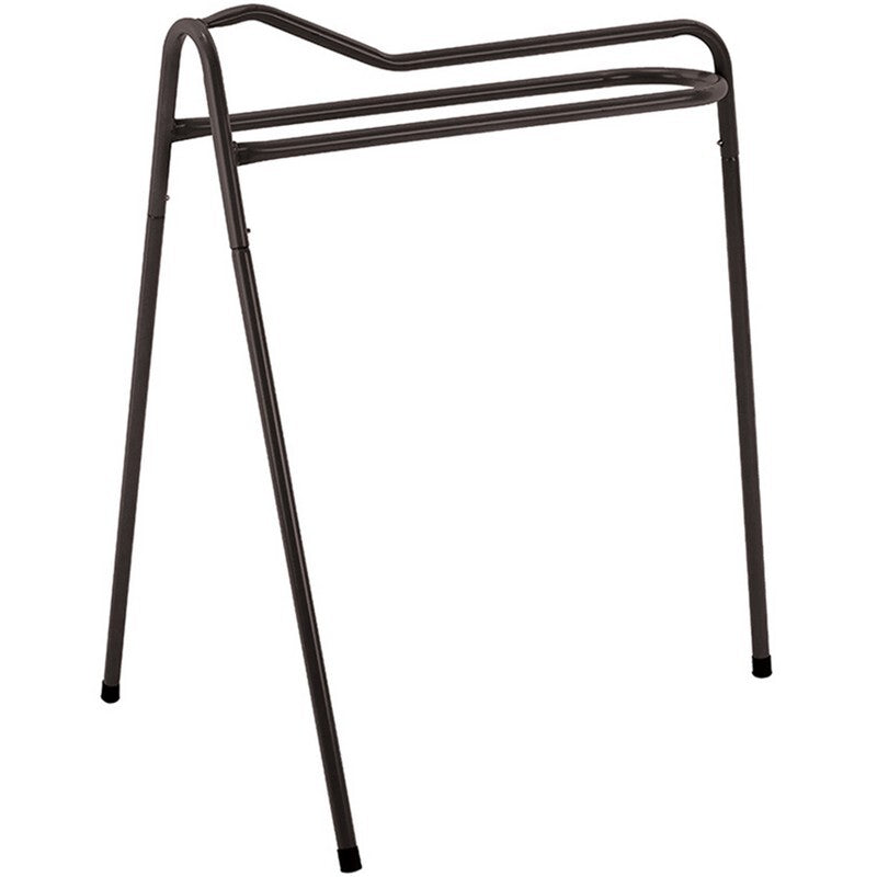 Portable Tall Saddle Display Stand - Black