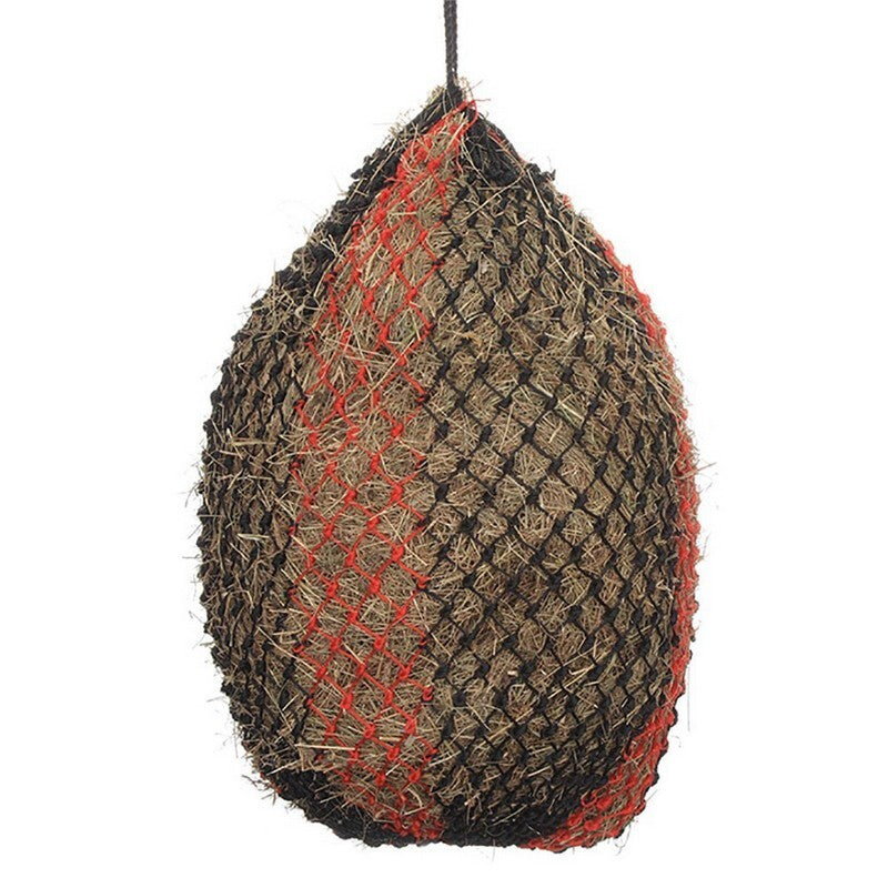 Deluxe Polypropylene Hay Net 40 Medium Navy/Red