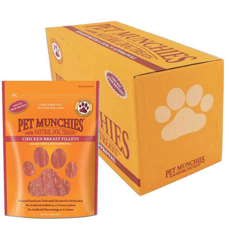 Pet Munchies Chicken Breast Fillets 100g x 8