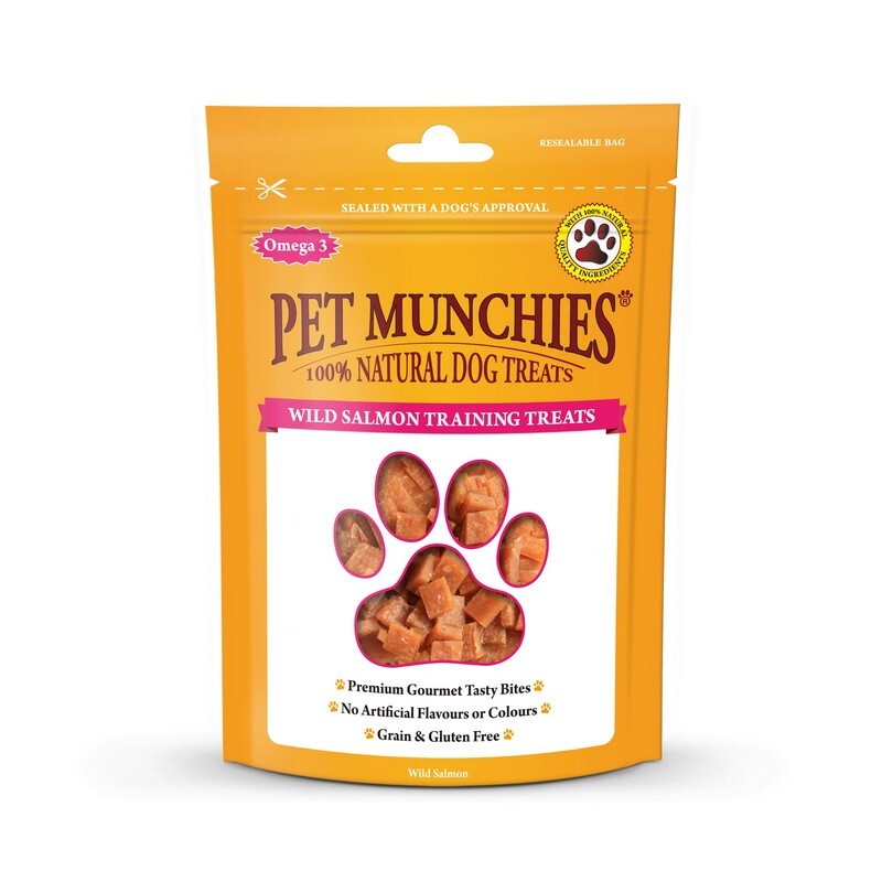 Pet Munchies Wild Salmon Training Treats 50g x 8