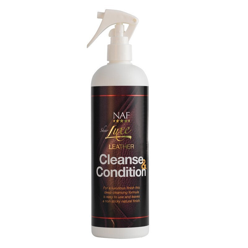 NAF Sheer Luxe Leather Cleanse & Condition Spray 500ml