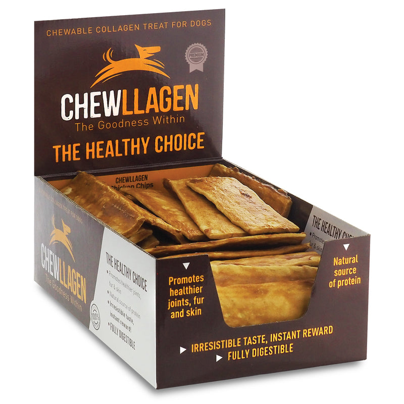 Chewllagen Chips with Proper Chicken 6 x 2 pack x 50