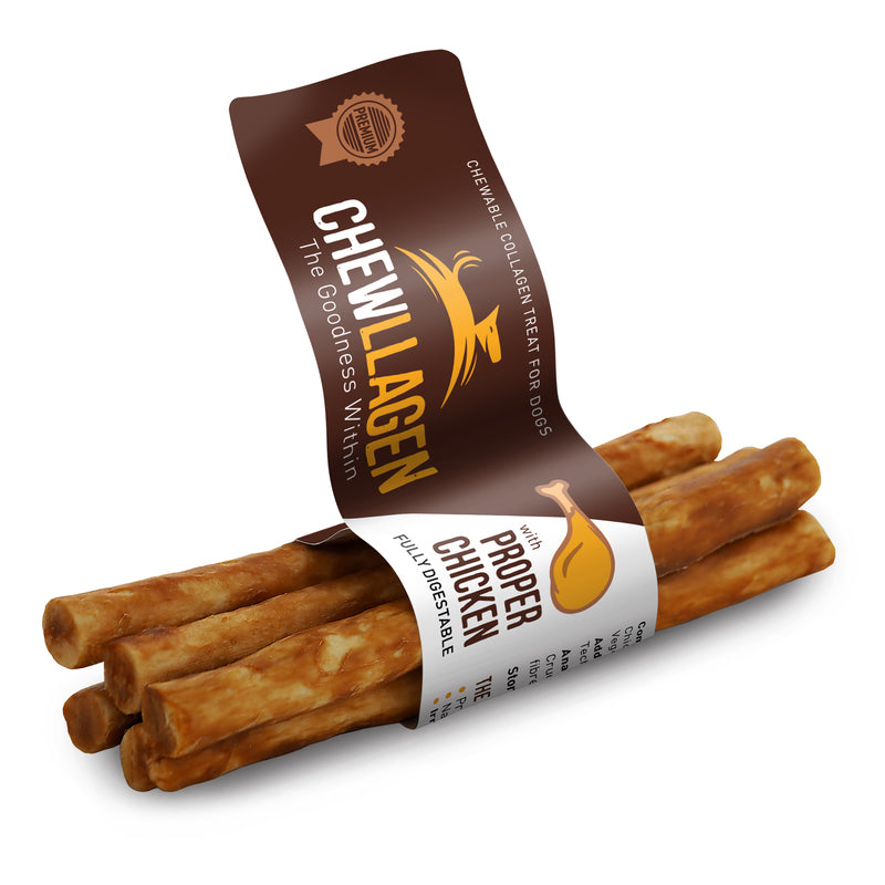 Chewllagen Mini Roll with Proper Chicken 5 x 5 pack x 40