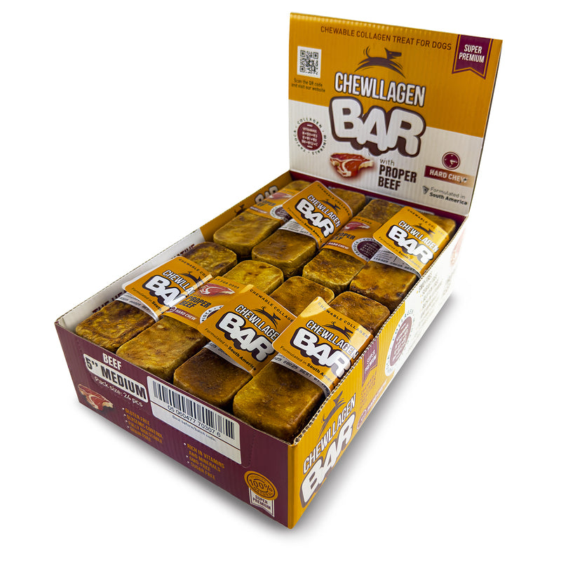 Chewllagen Bar Beef Medium 5 x 24