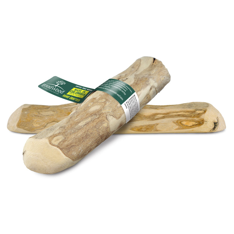 GoodWood Dog Chew Original Coffee Tree Wood Half Medium