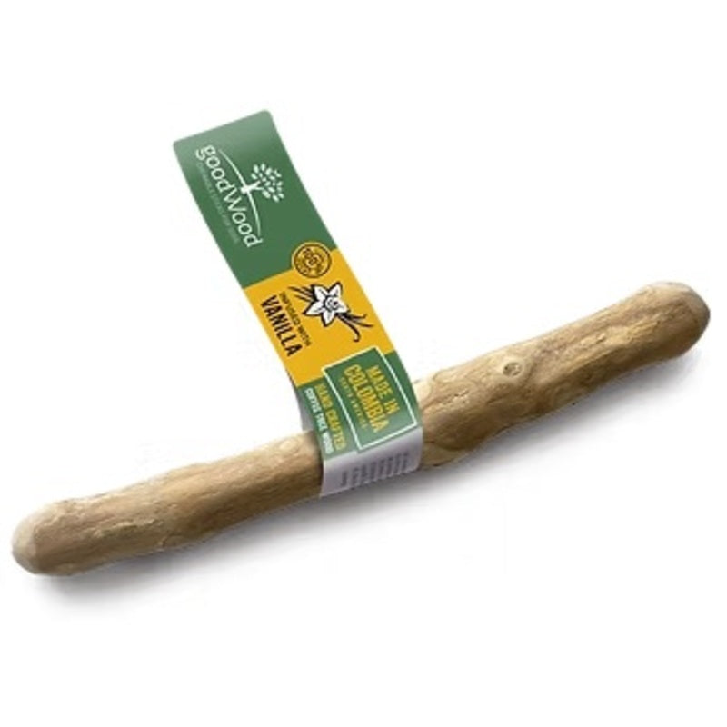 GoodWood Dog Chew Vanilla Infused Coffee Tree Wood Small