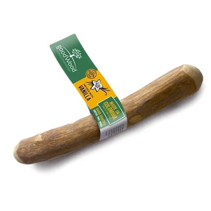 GoodWood Dog Chew Vanilla Infused Coffee Tree Wood Medium