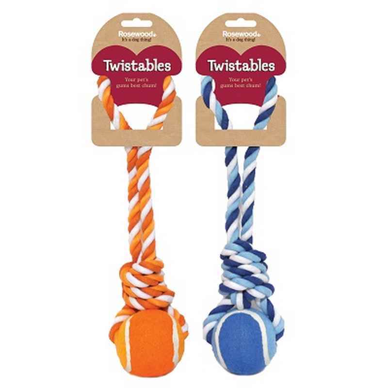 Rosewood Twistables Tennis Ball Tug