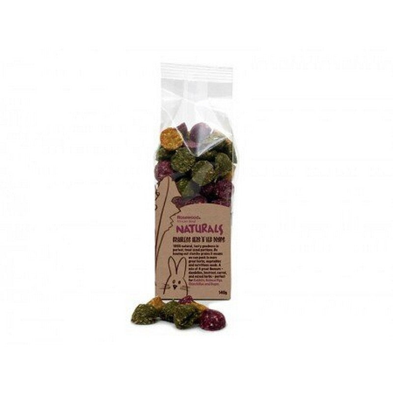Rosewood Naturals Herb n Veg Drops 140g x 8