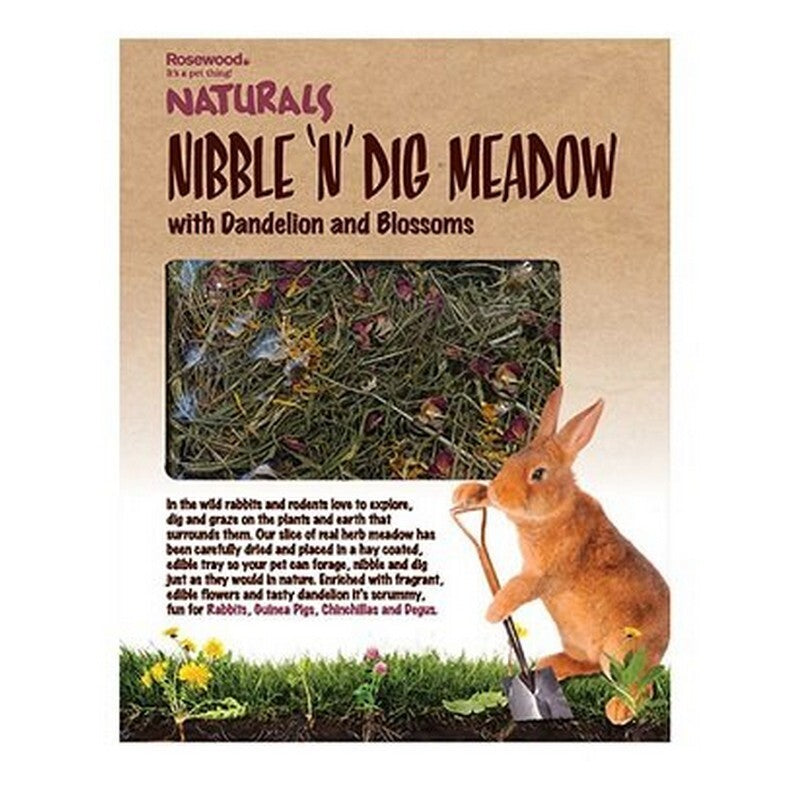 Rosewood Naturals Nibble N Dig Meadow 800g x 4