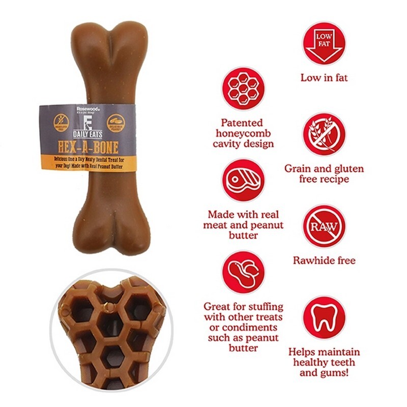 Rosewood Daily Eats Hex-A-Bone 54g x 40