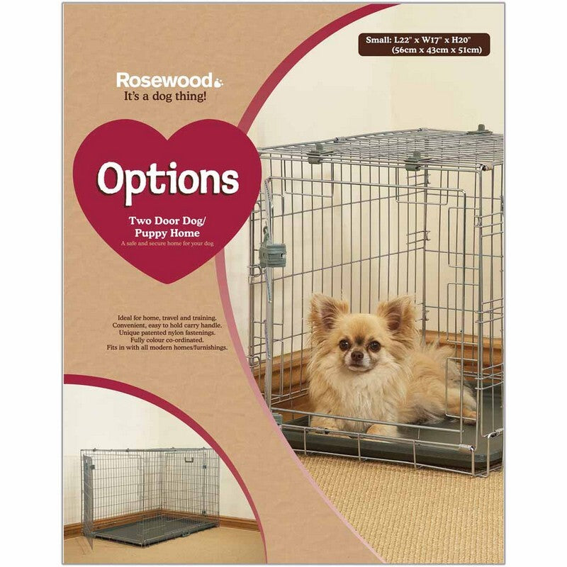 Rosewood Options Dog/Puppy Home 2 Door Small