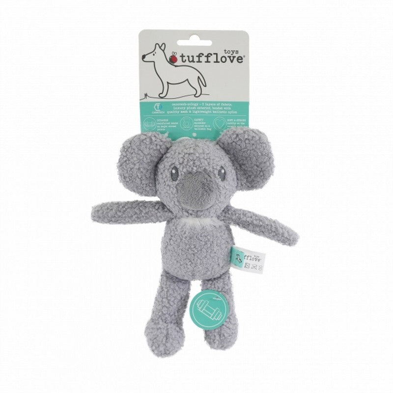 Rosewood Tuff Love Koala Dog Toy Medium x 3