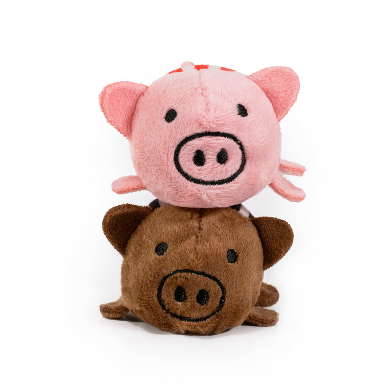 Xmas Cat Pigs in Blankets Twin Pack