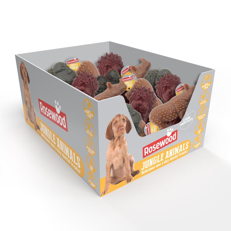Rosewood Daily Eat Dental Jungle Animals Large 50g x 45