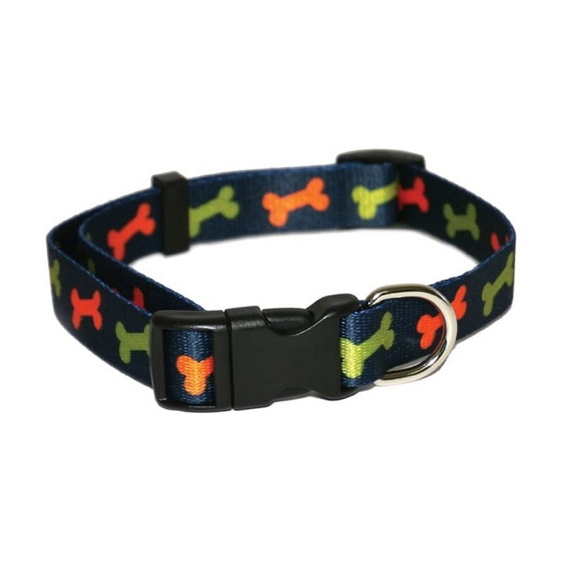 Rosewood Bone Dog Collar 36 - 51cm x 2cm