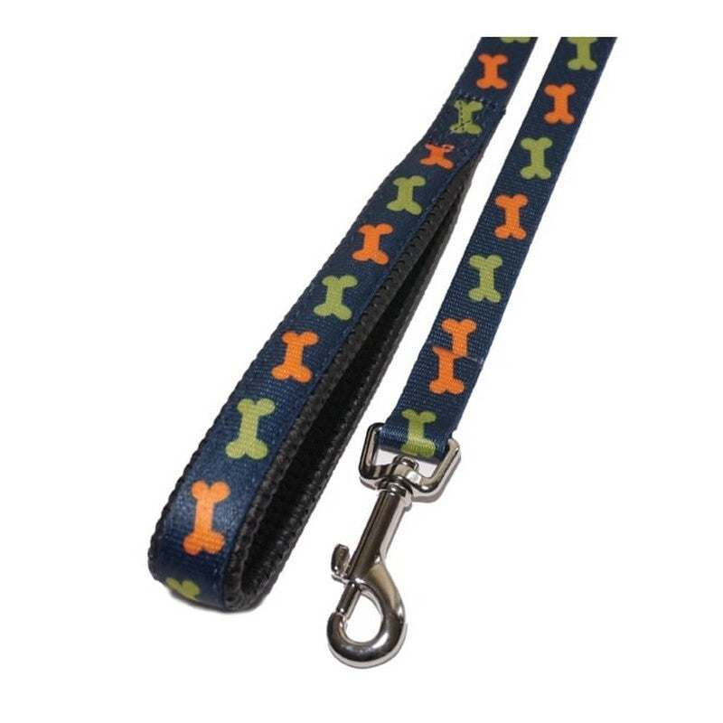 Rosewood Nylon Bone Dog Lead 102 x 2cm