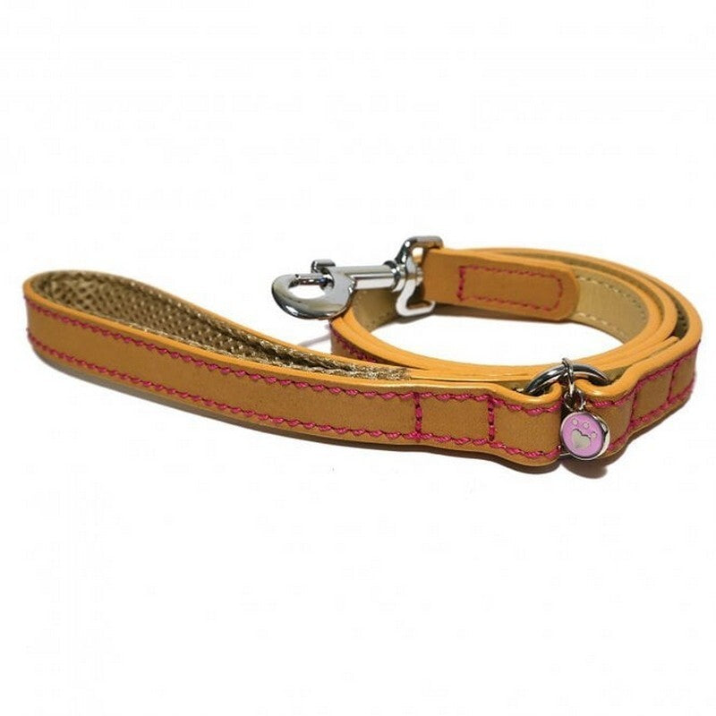 Rosewood Lux Leather Tan Dog Lead 102 x 2cm