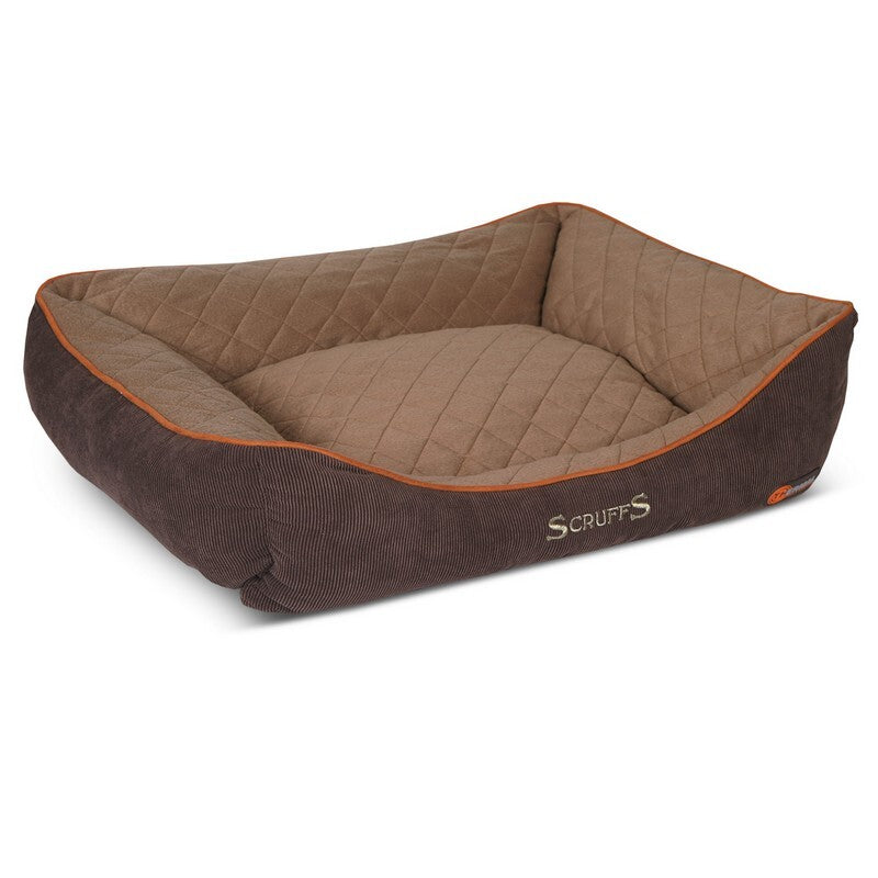 Scruffs Thermal Brown Dog Bed - X Large
