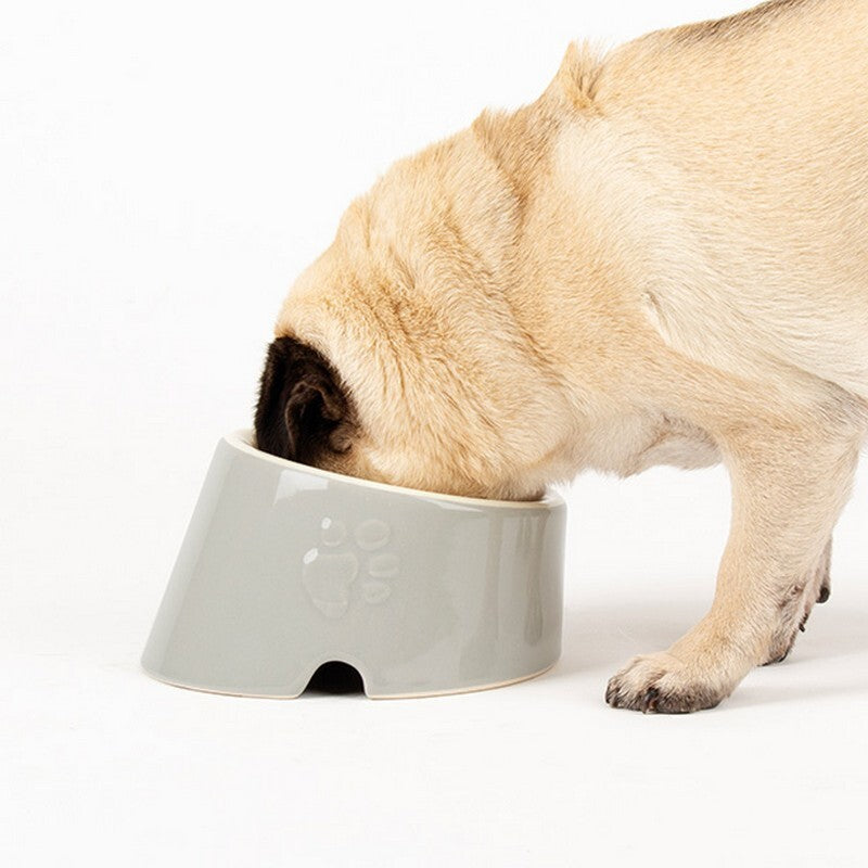 Scruffs Classic Slanted / Flat Faced Grey Bowl 18cm