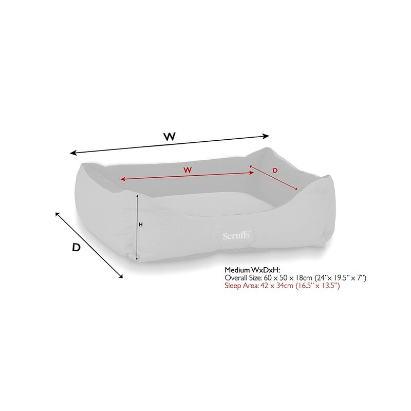 Scruffs Expedit Box Bed Rose 60x50cm M