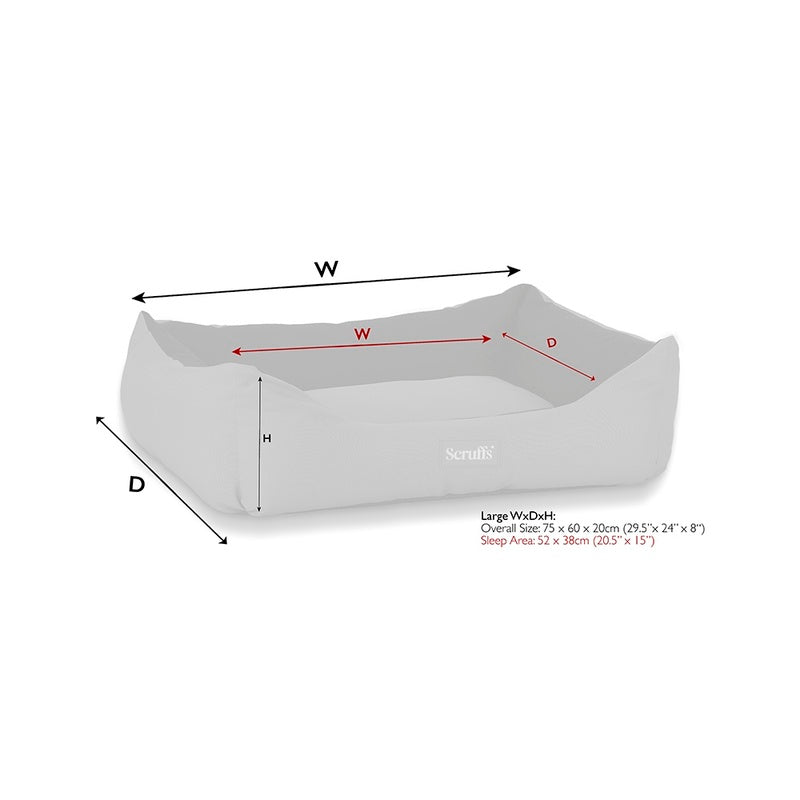 Scruffs Expedit Box Bed Rose 70x60cm L