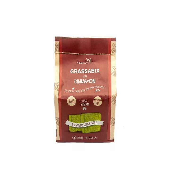 Silvermoor Grassabix with Cinnamon 1kg x 2