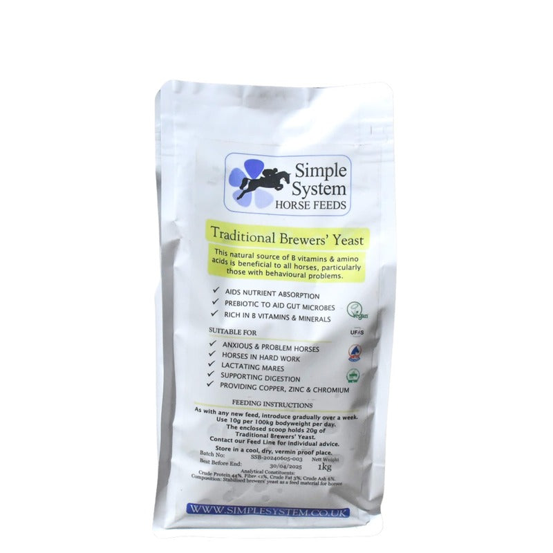 Simple System Traditional Brewers Yeast 1kg