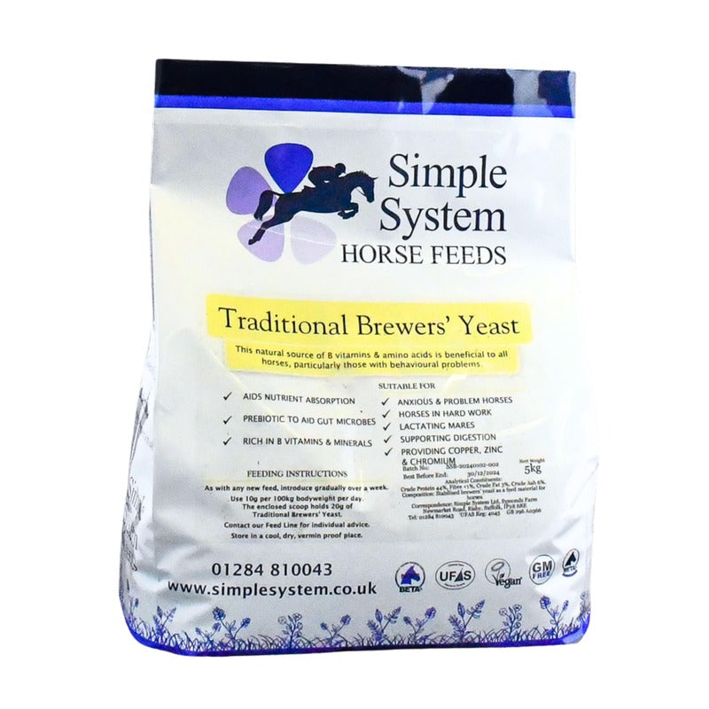 Simple System Traditional Brewers Yeast 5kg