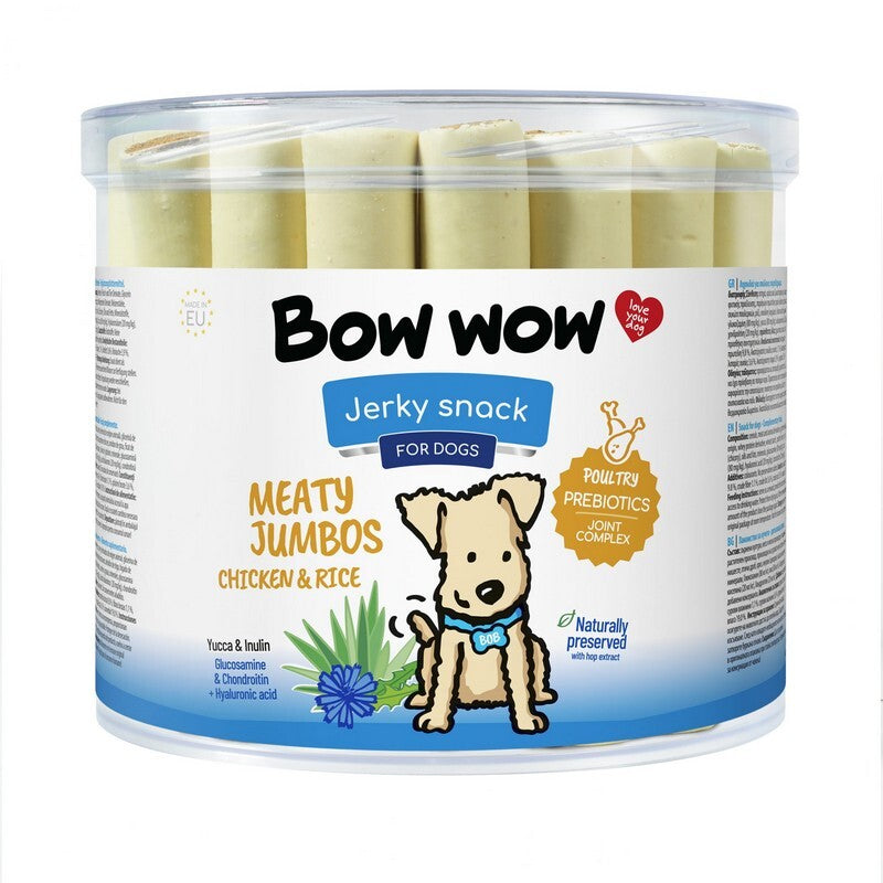 Bow Wow Meaty Jumbo Chicken Dog Treats 40g x 35