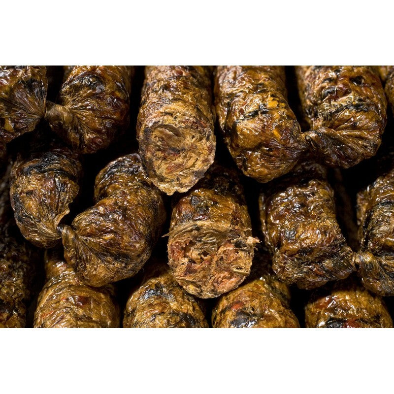 Bow Wow Goose Liver Sausage Dog Treats 150g x 12
