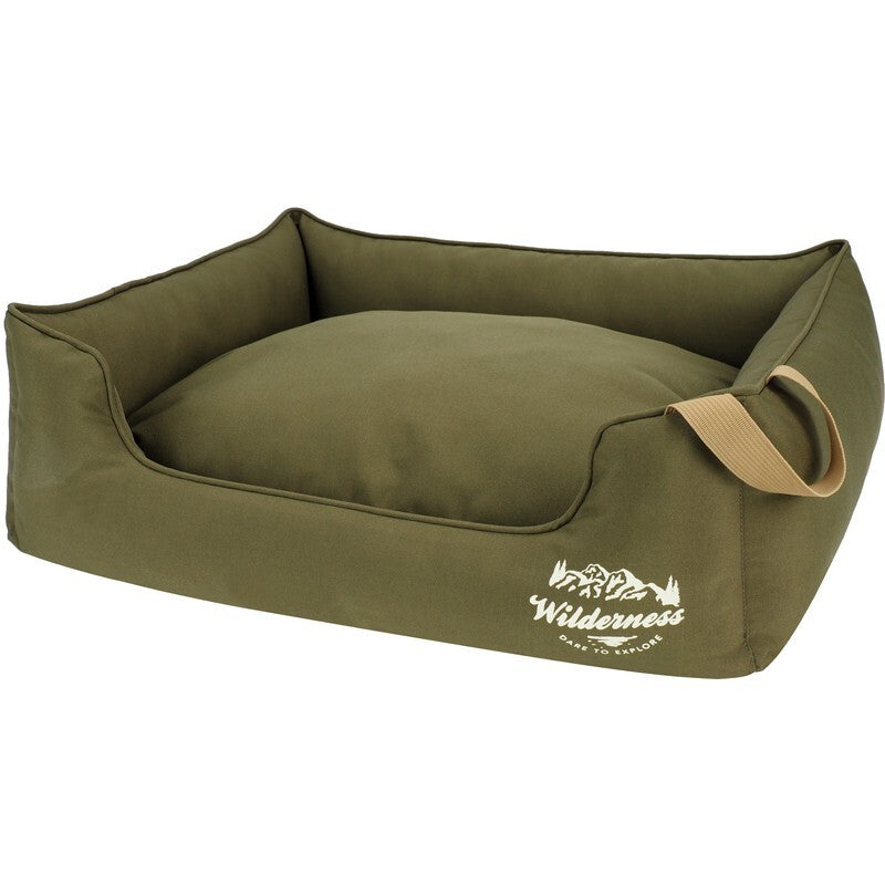Snug & Cosy Wilderness Olive Rectangle Bed 107cm