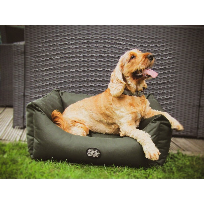Snug & Cosy Pescara Rectangle Green Bed 53cm
