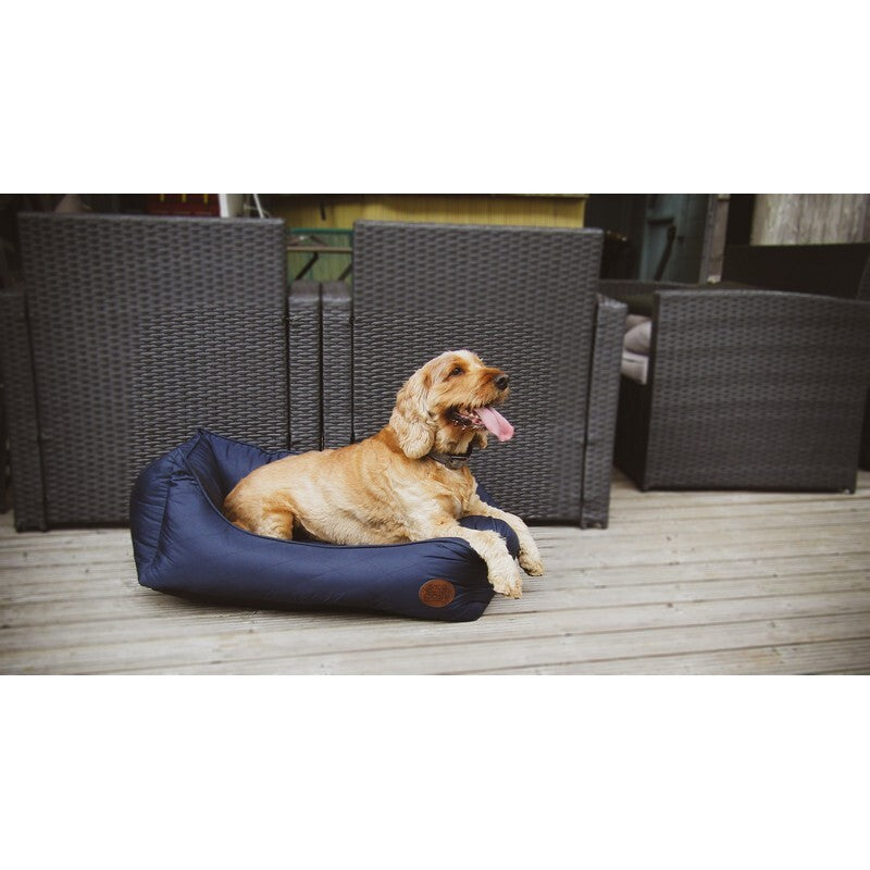 Snug & Cosy Pescara Rectangle Navy Bed 53cm