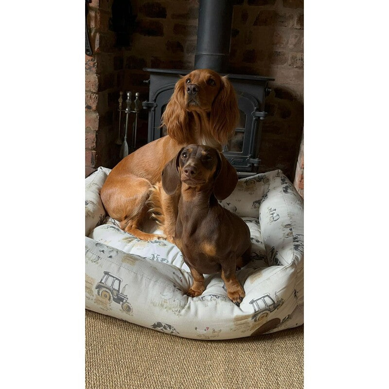 Snug&Cosy Farmyard Cream Rectangle 64cm
