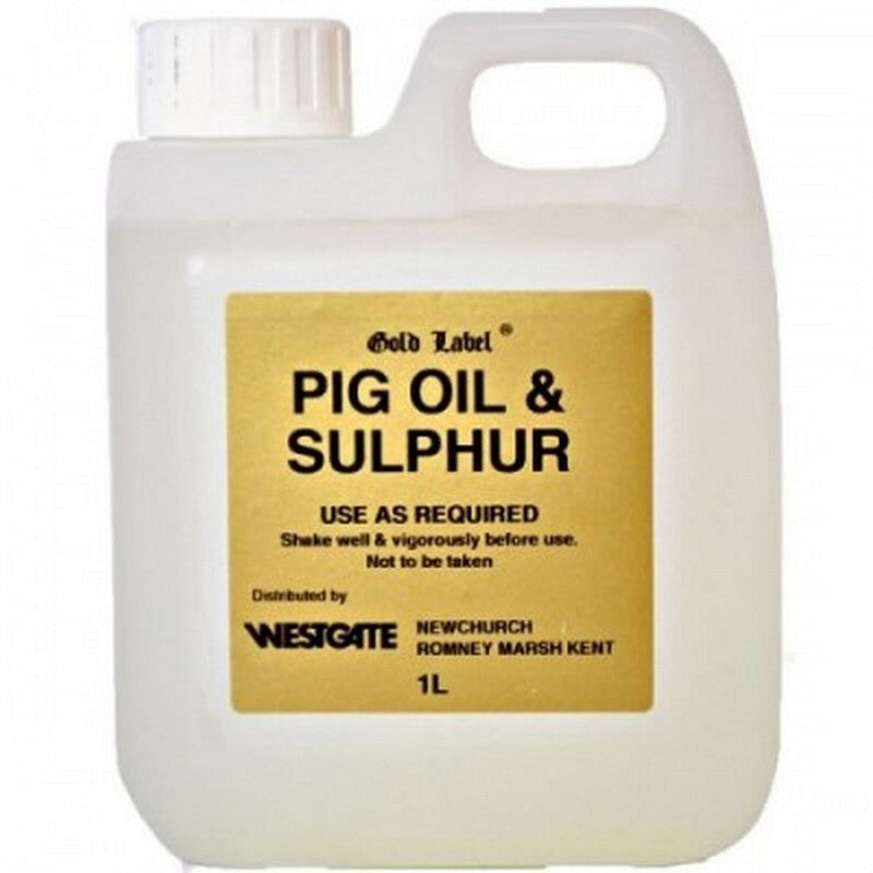 Gold Label Pig Oil & Sulphur 1L